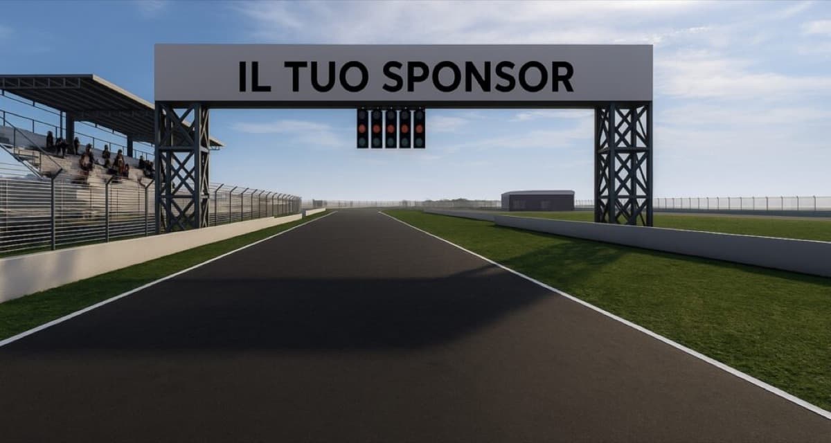 Spazi pubblicitari a bordo pista disponibili per gli sponsor