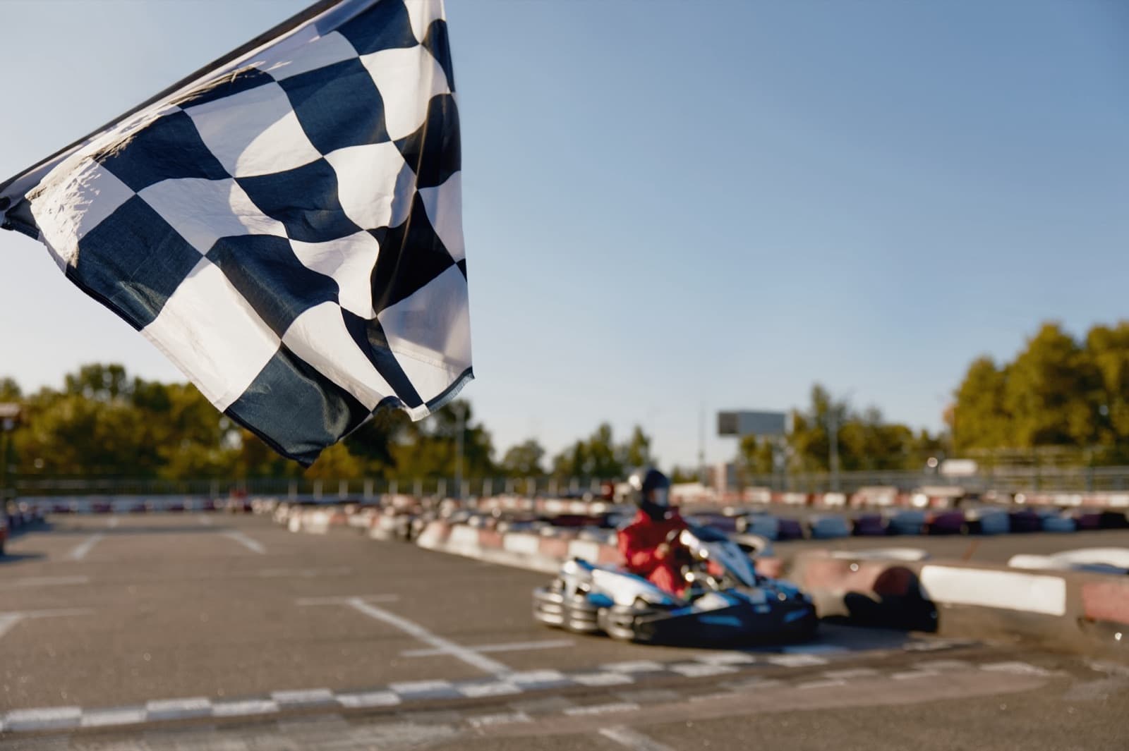Vista panoramica del circuito NuragiKart